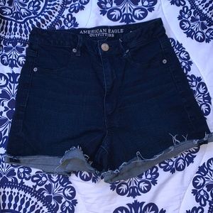 american eagle jean shorts